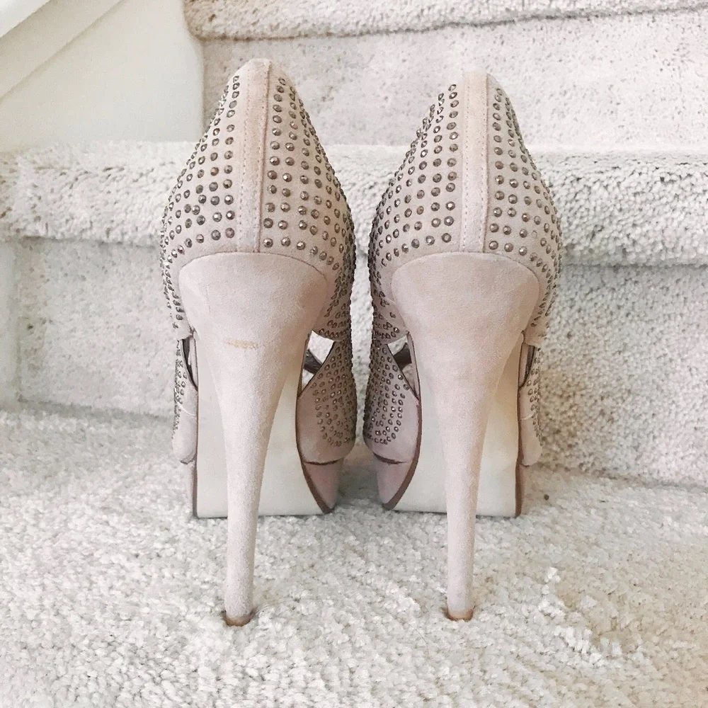 Jeffrey Campbell Turner rhinestone embellished platform pump 7